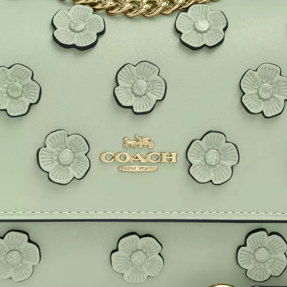 Coach Mini Klare Crossbody Bag w/ Floral Applique - Picture 3 of 9